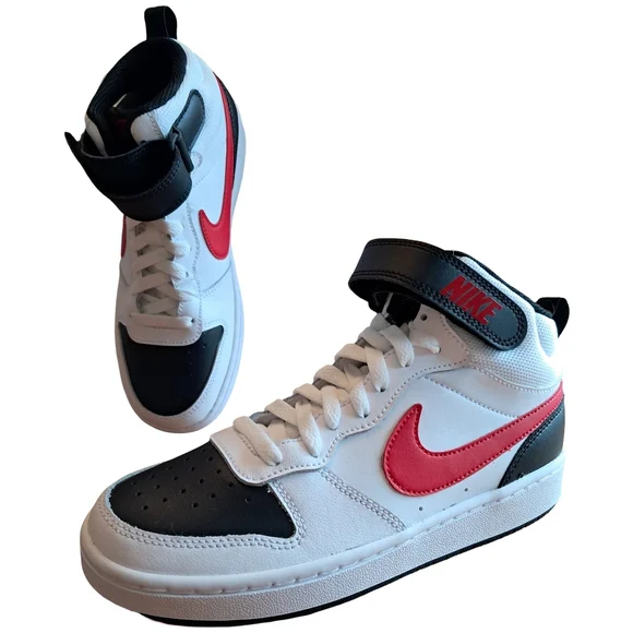 Nike Court Borough Mid 2 Sneakers Size 5Y New Without Box - Picture 10 of 13